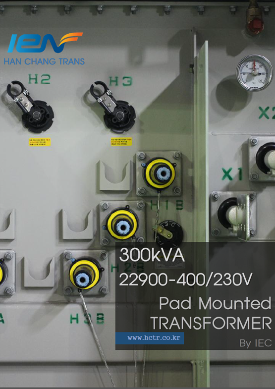 TRANS 300kVA Pad Mounted TRANSFORMER